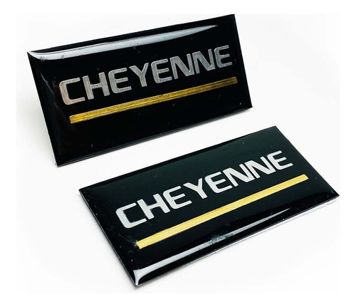 Emblemas Chevrolet Cheyenne Laterales 91-98.