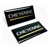 Emblemas Chevrolet Cheyenne Laterales 91-98.
