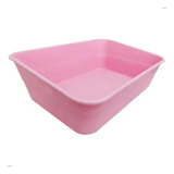 Caixa De Areia Gatos Sanitária Maxx Bandeja Rosa