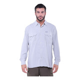 Camisa Hombre Botsuana Montagne M/l  Uv50  Secado Rápido