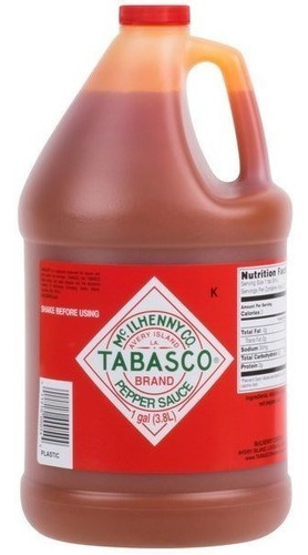 Tabasco Salsa Original Foodservice 4galones