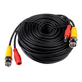 Cable 10mts Video Bnc + Alimentacion Energia Ideal Cctv