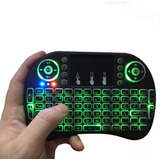 Mini Teclado Inalámbrico Con Retroiluminación De Colores