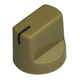 Knob Modelo Fulltone Bege Com Parafuso (kit 10 Knobs)