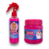 Perfume Para Cabello Con Destellos  + Gel Con Glitter Barbie