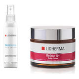 Kit Retinol A+ Daily Cream + Skinbioma Face Lotion Lidherma