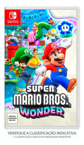 Super Mario Bros Wonder Switch Br Midia Fisica