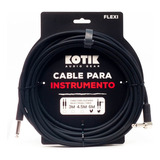 Kotik Cable Para Instrumento Flexi 6m L Negro