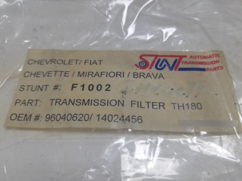 Filtro Caja Chevrolet Chevette / Fiat Mirafiori , Brava Foto 3