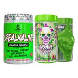 Pré Treino Insane Clown 350g + Crealkaline 300g - Demons Lab