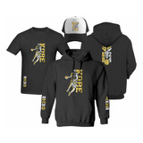 Kit Sudadera + Playera + Gorra Mod Kobe Bryant Gold & Silver