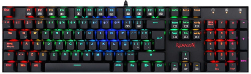 Teclado Gamer Mecanico Redragon Mitra K551rgb Español Rgb