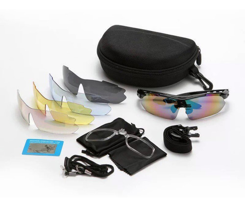 Gafas Tácticas , 4 Micas Intercambiables Gafas De Protección