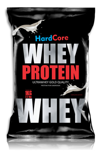 Whey Protein Hardcore Proteína 100% 1kg