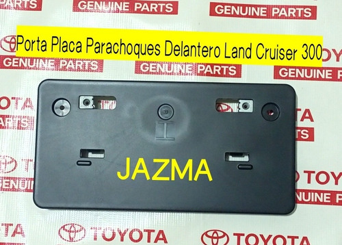 Porta Placa Parachoque Delantero Land Cruiser Lc 300  Foto 4
