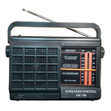 Rádio Motobras Portátil 2 Faixas Rm-pft22ac