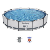 Piscina Estruturada 6.473l Circular Bestway+filtro 110v/220v