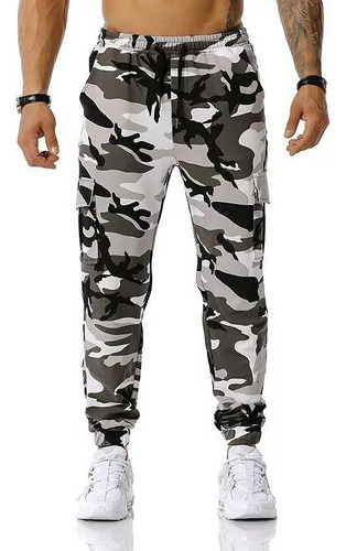 Pantalones De Chándal Camuflados Para Hombre 2022 C