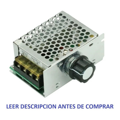 Control Regulador Potencia Dimmer Triac 220v Ac 20a | MercadoLibre