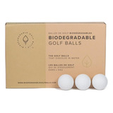 Pelotas Bolas De Golf Biodegradables X24 Unidades Blanco