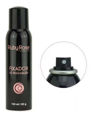 12 Unid Ruby Rose Fixador De Maquiagem 150ml Hb312