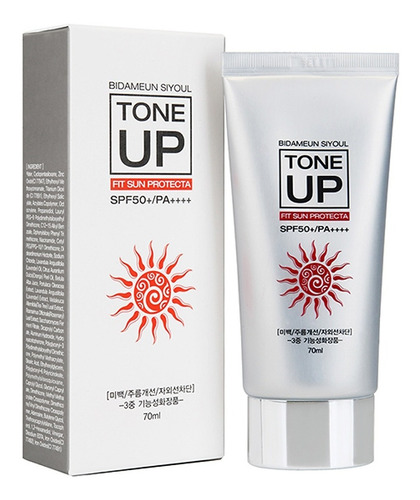 Bidameun Tone Up Protector Solar 3 Funsiones Spf50+/pa++++