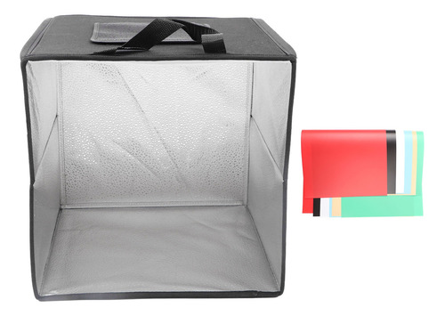 Caja De Luz Para Fotografía Plegable 6 Colores De 30cm