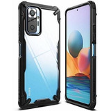 Funda Para Xiaomi Redmi Note 10 Pro Ringke Fusion-x Negro 