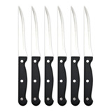 Set De 6 Cuchillos Para Carne. Utensilio Cocina Con 6pzs