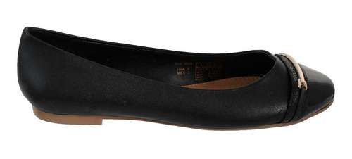 Calzado Zapato Dama Mujer Vicenza 4055 Flats Balerina Negro