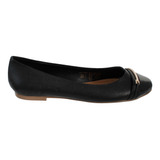 Calzado Zapato Dama Mujer Vicenza 4055 Flats Balerina Negro