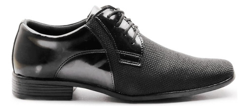 Sapato Social Masculino Textura Artesanal  Verniz