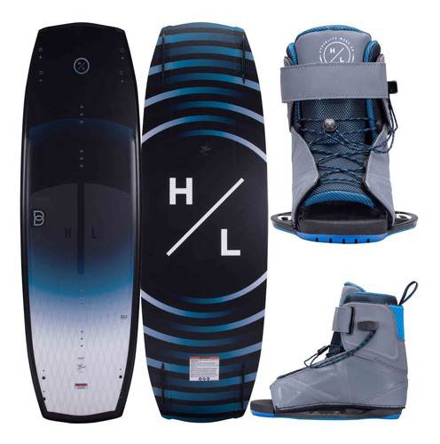 Tabla De Wakeboard Lancha Hyperlite Baseline Botas Session