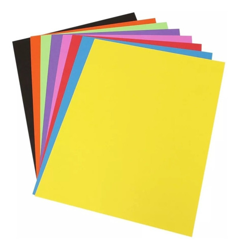 Hoja De Color Tamaño Carta 500 Hojas 29 Colores A Escoger Se