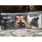 Call Of Duty: Black Ops Iii  + Ghosts + Advanced Warfare Ps3
