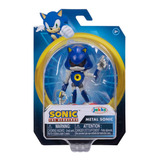Boneco Articulado Metal Sonic De 6cm - Sonic