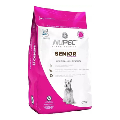 Alimento Nupec Nutrición Científica Raza pequeña para perro senior de raza pequeña sabor mix de 8 kg | Envío gratis