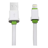 Cabo Usb Compatível iPhone Lightning Rápido 1 Metro Cor Branco