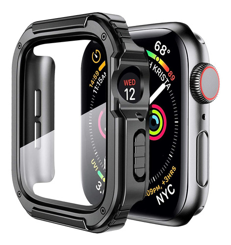 Funda Resistente Para Apple Watch 6/5/4/se 40 Mm Black