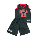 Kit Conjunto Infantil E Juvenil De Basquete Times Nba