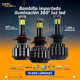 Par Bombillos Led H7 10.000lm Cada Unopara Automóviles