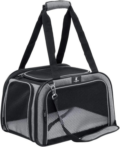 Bolso Para Mascotas Plegable Transporte Avion Cargador