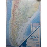 Mapas N° 6 Argentina Físico Político X 5 Unidades