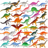 Fingooo Mini Figuras De Dinosaurio, 39 Piezas, Juguetes De D