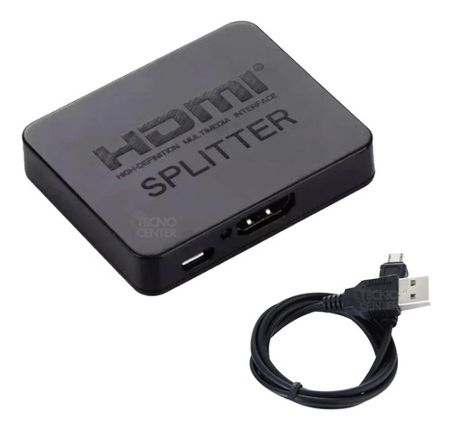 Splitter Hdmi Activo 1x2 Tv Led Lcd 3d 1080p Full Hd 4k X2k