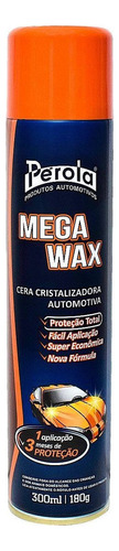 Mega Wax Cera Cristalizadora 300ml - Pérola