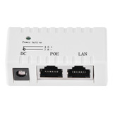 Poe Splitter Power Over Ethernet Inyector Adaptador Para Lan