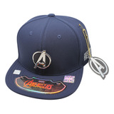 Gorra Avengers Con Placa Metálica Para Niño