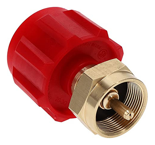 Gasone Adaptador De Recarga De Propano Con Qcc Rojo Para Tan