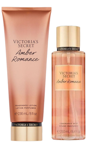 Pack De Splash Y Loción Victoria's Secret Amber Romance